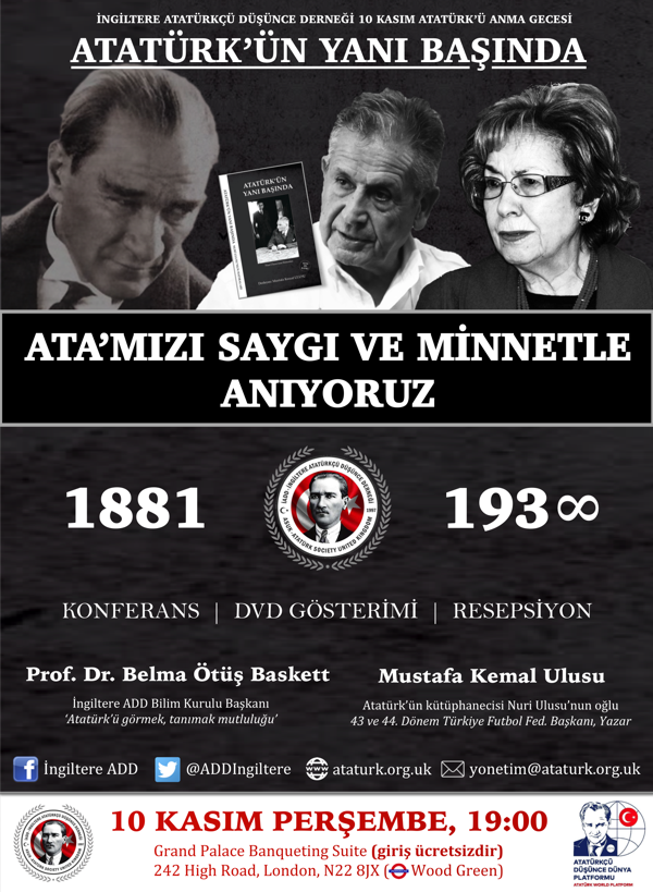 Ataturk 10 Kasim 2016 